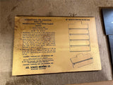 VTG NOS 1964 Schlitz Beer Advertising Hanging Distributor Display Sign NIB