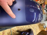 Rear Fender Harley Softail Street Bob 2018^ Denim Blue Purple New T/o FXBB M8