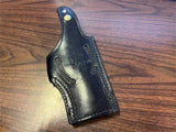 Texas Shoemaker & Sons 59HF L Basket Weave Black Leather Holster