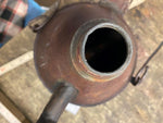Vtg 19860's Railroad Oil Can Civil War Era kettle Antique American Train Yard!