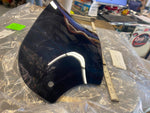 Memphis Shades Fairing Shield - Black - 5" MEP8501 Harley Honda Motorcycle