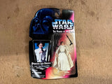 Star Wars Power of The Force PRINCESS LEIA ORGANA Hasbro Kenner Red Card 1995
