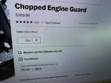 OEM Harley Chopped Engine Guard Road Glide Black New T/o 2024 FLTRX Highway bar