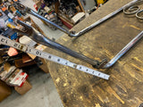 Vtg Old Skool Sissybar Honda CB KZ XS GS metric cruiser A&H Cycle Acc scroll Sty