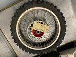 Rear Wheel rim hub Assy 1990 KTM Dirt Bike 19" sprocket rotor tire 250