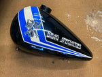 Vtg Drag Specialties Cover Bike Shovelhead 70's Custom Paint FX Gas Tanks Fender