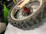 Rear Wheel rim hub Assy 1990 KTM Dirt Bike 19" sprocket rotor tire 250
