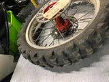 Rear Wheel rim hub Assy 1990 KTM Dirt Bike 19" sprocket rotor tire 250