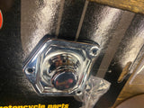 chrome starter solenoid end cover Harley Softail FXR Dyna Touring Flh Glide 1991