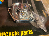 chrome starter solenoid end cover Harley Softail FXR Dyna Touring Flh Glide 1991