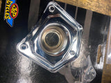 chrome starter solenoid end cover Harley Softail FXR Dyna Touring Flh Glide 1991