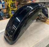 Front Fender 2014^ Triglide Vivid Black silver pin OEM Touring FLH Ultra Limited