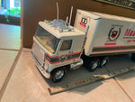 21" Nylint Loyal Order Moose Pressed Steel GMC 18-Wheeler Tin Toy truck Orig Box