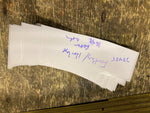 Rear Fender Harley Fatboy Heritage Softail Custom Chopper 7" Flush taillight 86^