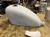 Vtg Old Skool Chopper Gas Tank Peanut Low Tunnel Harley Chopper Custom Shovelhea