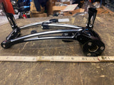 Arlen Ness Deep Cut Black Shift Levers Pegs Brake Pedal Harley Touring Bagger FL