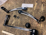 Arlen Ness Deep Cut Black Shift Levers Pegs Brake Pedal Harley Touring Bagger FL