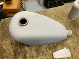 Vtg Old Skool Chopper Gas Tank Peanut Low Tunnel Harley Chopper Custom Shovelhea
