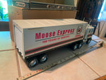 21" Nylint Loyal Order Moose Pressed Steel GMC 18-Wheeler Tin Toy truck Orig Box