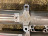 New T/O Fork Lower Legs Sliders Harley Touring FLH Road Street Glide Ultra 2014^