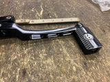 Contr Cut Black Shift Levers Heel Toe Skull Pegs Harley Touring Bagger FLH Glide