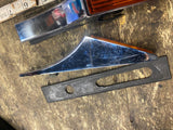Flush Mount Turn Signal Harley Softail Custom chopper Hot Rod Amber Motorcycle