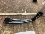 Deep Cut Black Shift Lever Solo Harley Touring Bagger FLH Road Street Glide King