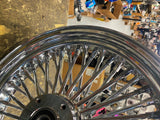 Fat Spoke Front Wheel Harley Heritage Softail Single Disc 3/4 3x16 FXST FLST 00^