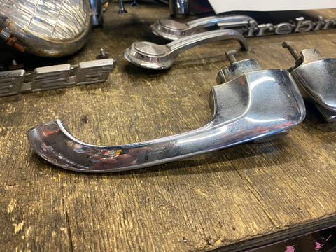 1967-1969 Pontiac firebird Camaro OEM Door Latches Handles Factory Exterior Vtg