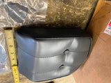 NOS OEM Sissybar Pad Shovelhead Ironhead Sportster Dyna FXR Grey Black Harley