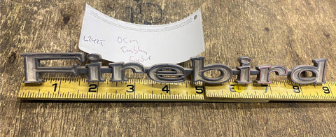 Factory OEM Emblem 1967 Pontiac Firebird Orig Vtg Trim Logo