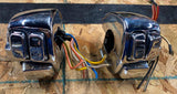 Chrome Switch Housings Switches Harley Softail Sportster Dyna FXST cHOPPER 96-06