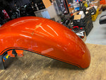 2019 Harley CVO Street Glide Scorched Orange Front Fender FLHXS Dent Road FLHRS