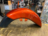2019 Harley CVO Street Glide Scorched Orange Front Fender FLHXS Dent Road FLHRS