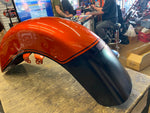 2019 Harley CVO Street Glide Scorched Orange Front Fender FLHXS Dent Road FLHRS