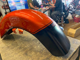 2019 Harley CVO Street Glide Scorched Orange Front Fender FLHXS Dent Road FLHRS