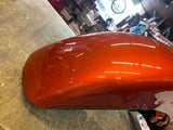 2019 Harley CVO Street Glide Scorched Orange Front Fender FLHXS Dent Road FLHRS