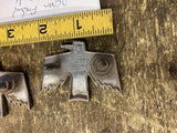 Factory OEM Emblem 1967 Pontiac Firebird Orig Vtg Trim Logo Fuel Gas Door Bird!