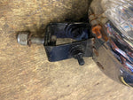Vtg 5 3/4 Bottom Mount Headlight Harley Chopper 5 3/4 Old Skool Shovelhead Ironh