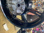 2009^ OEM Harley Impeller Touring Rear Wheel Black 18x5.5 ROAD STREET GLIDE FLH