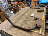 Vtg Engine Crash Rear Saddlebag Bar Guard mount Panhead Knucklehead Police Bags