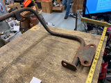Vtg Engine Crash Rear Saddlebag Bar Guard mount Panhead Knucklehead Police Bags