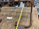 Vtg Engine Crash Rear Saddlebag Bar Guard mount Panhead Knucklehead Police Bags