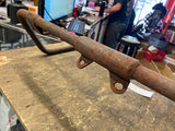 Vtg Engine Crash Rear Saddlebag Bar Guard mount Panhead Knucklehead Police Bags