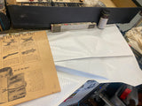 Vtg Model Boat The Yacht Atlantic Ideal Toys 50's Racing Schooner 1/8 28" Marine