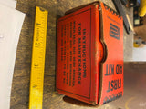 Penn Central Railroad first aid kit Collectible Vtg Medical Pennsylvania RR!