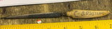 vtg advertising letter opener A.P. Little Co Carbweb Carbon 1920's Antique Colle