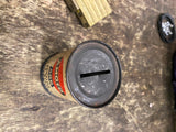 Vtg Amoco 586 Special Piston & Valve Stem Metal Tin Oil Gas Can Coin Bank