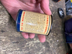 Vtg Amoco 586 Special Piston & Valve Stem Metal Tin Oil Gas Can Coin Bank