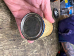 Vtg Amoco 586 Special Piston & Valve Stem Metal Tin Oil Gas Can Coin Bank
